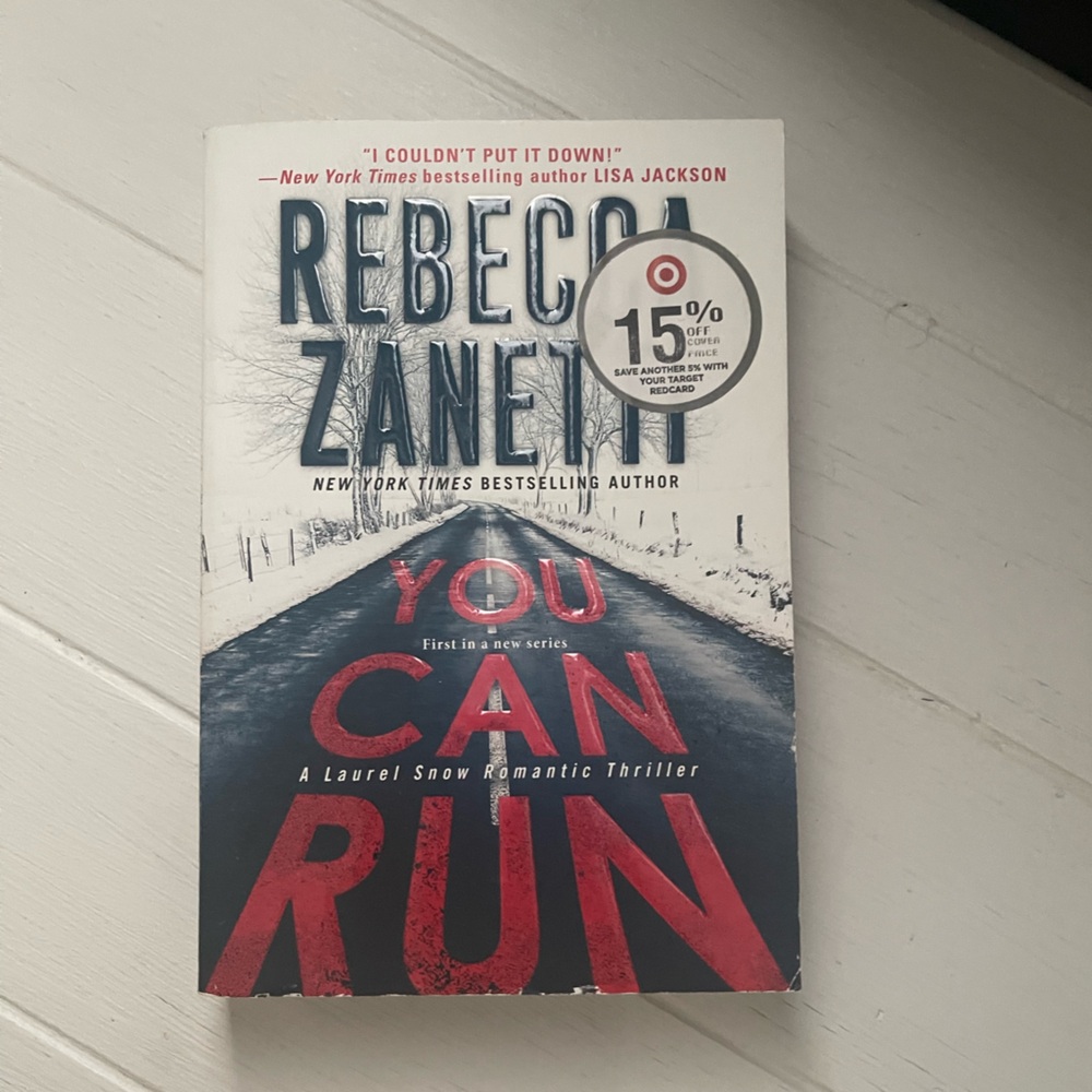 'You Can Run' Book - Red and Blue Cover